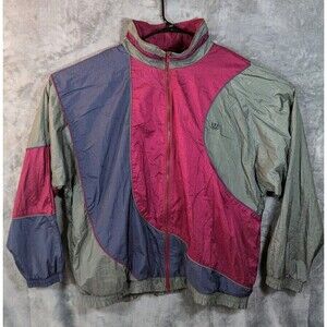 Vintage JCPenney USA Olympics Team Men's Track Jacket Size 2XL‎ Full Zip Nylon